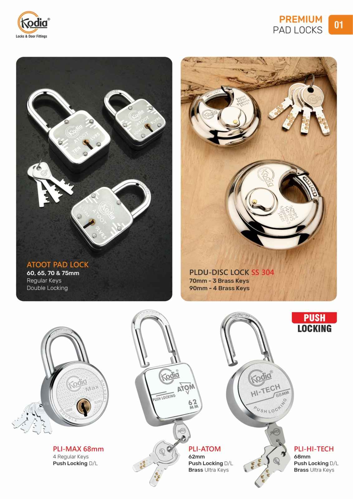 Kodia Premium Lock Model 4