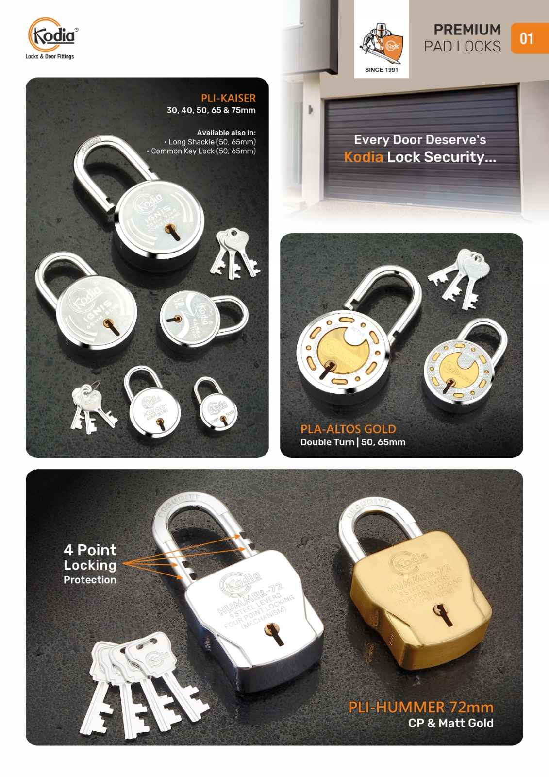 Kodia Premium Lock Model 3